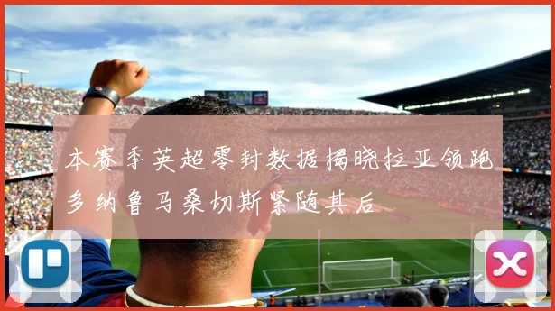 本赛季英超零封数据揭晓拉亚领跑多纳鲁马桑切斯紧随其后